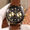 Replica Tudor Heritage Black Bay M79363N-0002 TW Factory Brown Strap