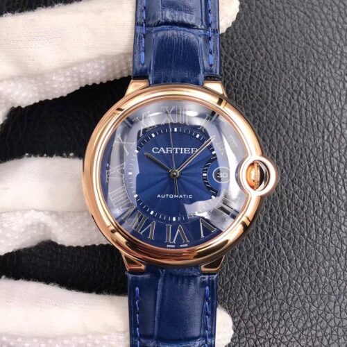 Replica Ballon Bleu De Cartier 42MM WGBB0036 V6 Factory Blue Strap