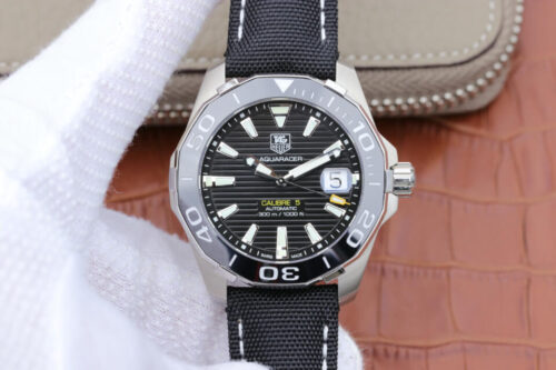 Replica Tag Heuer Aquaracer 300M WAY211A.FC6362 V6 Factory Black Strap