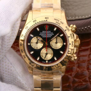 Replica Rolex Daytona Cosmograph M116508-0009 JH Factory Black Dial