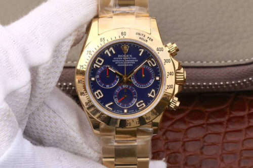 Replica Rolex Daytona Cosmograph 116528 JH Factory Blue Dial