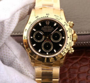 Replica Rolex Daytona Cosmograph M116508-0004 JH Factory Gold Case