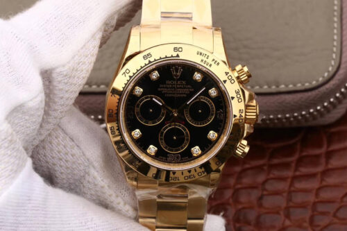 Replica Rolex Daytona Cosmograph M116508-0008 JH Factory Stainless Steel Bezel