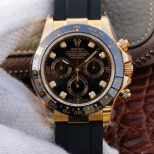 Replica Rolex Daytona Cosmograph M116518ln-0046 JH Factory Stainless Steel Bezel