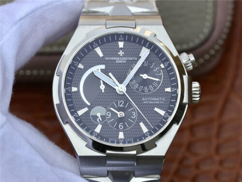 Replica Vacheron Constantin Overseas 47450/B01A-9227 TWA Factory Stainless Steel Strap