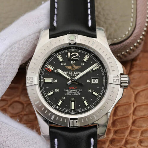 Replica Breitling Colt Automatic A1738811/BD44/435X/A20BA.1 GF Factory Black Strap