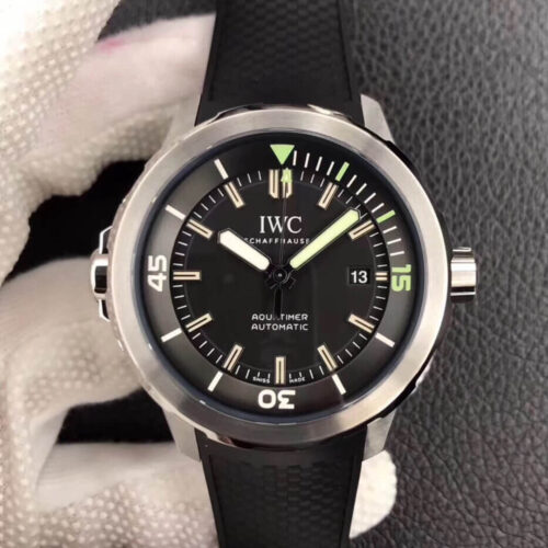 Replica IWC Aquatimer IW329001 V6 Factory Black Strap