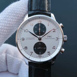 Replica IWC Portugieser IWC371411 ZF Factory Black Strap