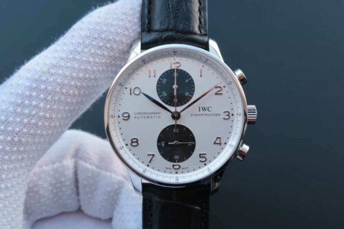 Replica IWC Portugieser IWC371411 ZF Factory Black Strap