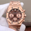 Replica Audemars Piguet Royal Oak Chronograph 26331OR.OO.1220OR.02 OM Factory Brown Dial