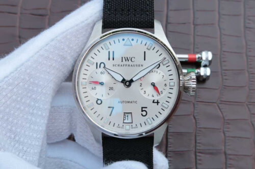 Replica IWC Pilot 3777 Limited Edition ZF Factory Black Strap