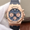 Replica Audemars Piguet Royal Oak Chronograph 26331OR.OO.D315CR.01 OM Factory Blue Strap