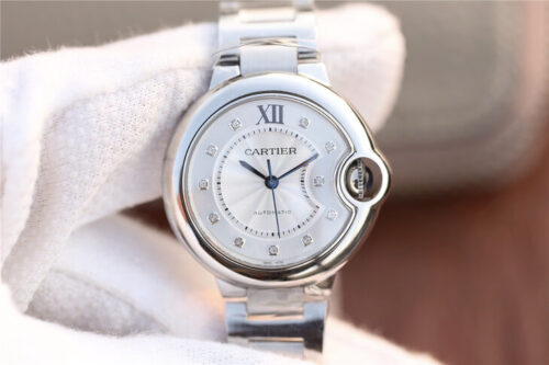 Replica Ballon Bleu De Cartier WE902074 V6 Factory Stainless Steel Strap