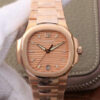 Replica Patek Philippe Nautilus Ladies 7118-1R-010 PF Factory Orange Dial