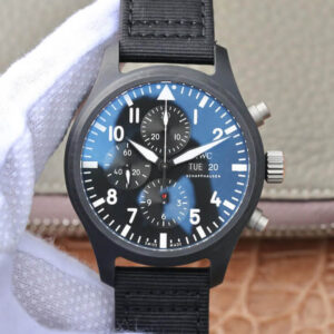 Replica IWC Pilot IW389101 ZF Factory Black Strap