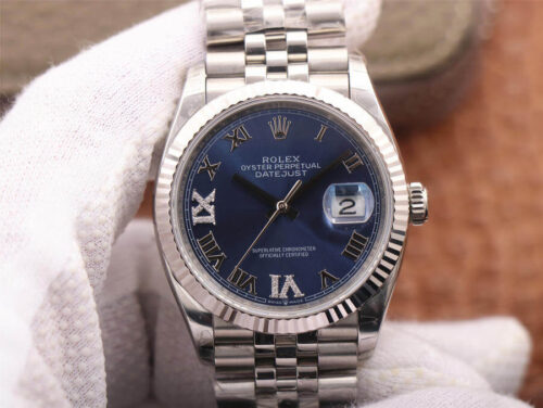 Replica Rolex Datejust 126234 EW Factory Stainless Steel Strap