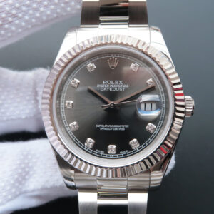 Replica Rolex Datejust M126334-0005 EW Factory Stainless Steel Strap