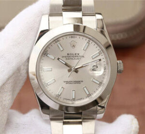 Replica Rolex Datejust M126300-0005 EW Factory White Strap