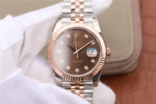 Replica Rolex Datejust M126331-0004 EW Factory Stainless Steel Strap