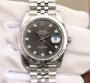 Replica Rolex Datejust M126334-0006 EW Factory Stainless Steel Strap