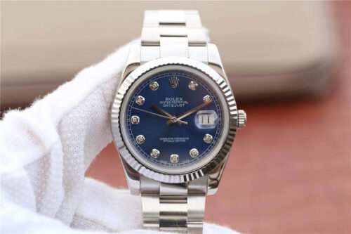 Replica Rolex Datejust M126334-0015 EW Factory Stainless Steel Strap