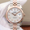 Replica Rolex Datejust M126331-0014 EW Factory Diamond-Set Dial