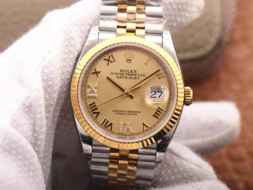 Replica Rolex Datejust 126233 EW Factory Stainless Steel Strap