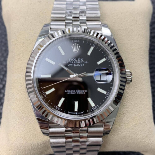 Replica Rolex Datejust M126334-0018 EW Factory Stainless Steel Strap