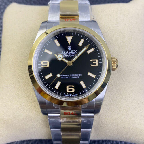 Replica Rolex Explorer M124273-0001 EW Factory Black Dial