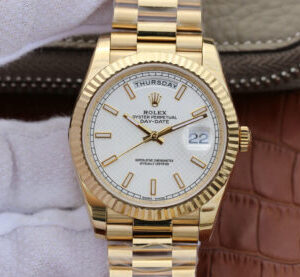 Replica Rolex Day Date M228238-0008 EW Factory White Dial