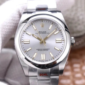 Replica Rolex Oyster Perpetual M124300-0001 41MM EW Factory Grey Dial