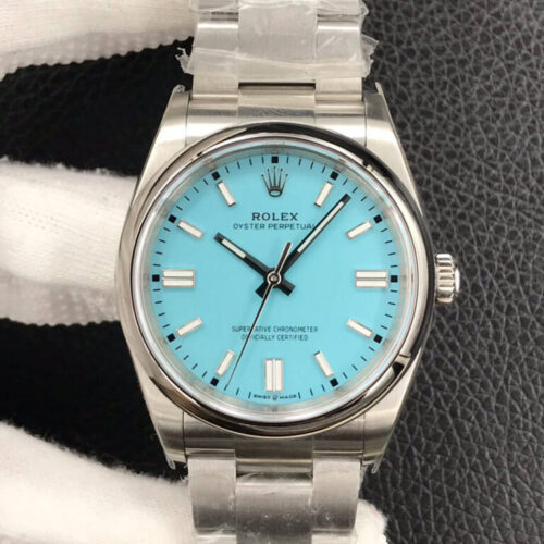 Replica Rolex Oyster Perpetual M126000-0006 36MM EW Factory Light Blue Dial