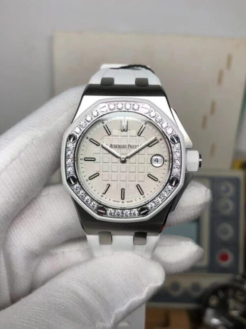 Replica Audemars Piguet Royal Oak Offshore 67540SK.ZZ.A010CA.01 Diamond-Set Bezel