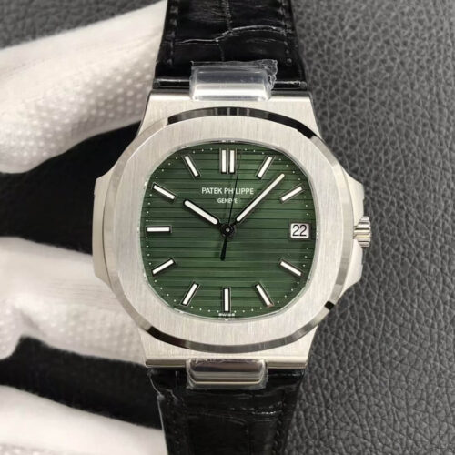 Replica Patek Philippe Nautilus 5711/1A-014 3K Factory Black Strap