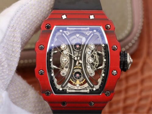 Replica Richard Mille RM53-01 KV Factory Rubber Strap