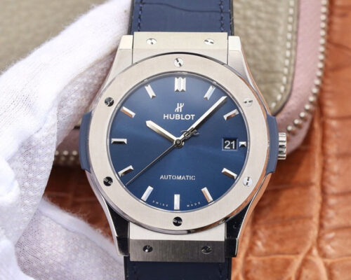 Replica Hublot Classic Fusion 511.NX.7170.LR WWF Factory Blue Strap