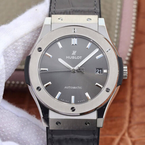 Replica Hublot Classic Fusion 511.NX.7071.LR WWF Factory Grey Strap