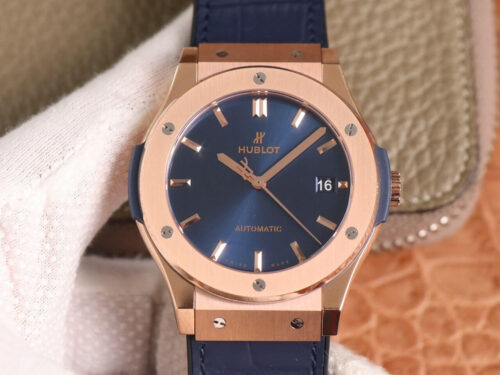 Replica Hublot Classic Fusion 511.OX.7180.LR WWF Factory Blue Strap