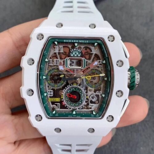 Replica Richard Mille RM011-03 KV Factory White Case