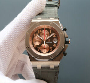 Replica Audemars Piguet Royal Oak Offshore 26179IR.OO.A005CR.01 JF Factory Rose Gold Dial