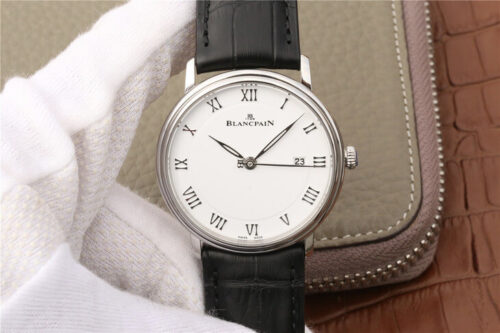 Replica Blancpain Villeret 6651-1127-55B ZF Factory Black Strap