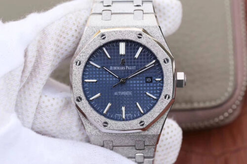 Replica Audemars Piguet Royal Oak 15454BC.GG.1259BC.01 JH Factory Silver Strap Watch