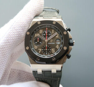 Replica Audemars Piguet Royal Oak Offshore 26219IO.OO.D005CR.01 JF Factory Dark green strap