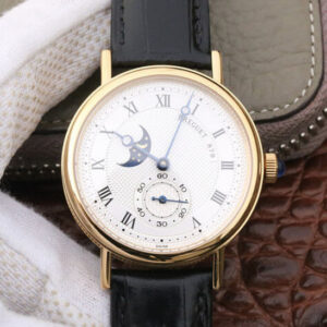 Replica Breguet Classique Moonphase 4396 Black Strap