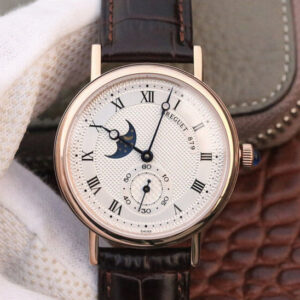 Replica Breguet Classique Moonphase 4396 Stainless Steel Bezel