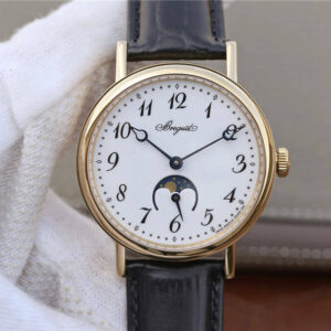 Replica Breguet Classique Moonphase 9087BB/29/964 TW Factory Black Strap