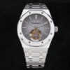 Replica Audemars Piguet Royal Oak Tourbillon 26510PT.OO.1220PT.01 R8 Factory Silver Strap