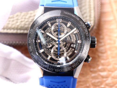 Replica TAG Heuer Carrera CAR2A1T.FT6052 XF Factory Blue Strap