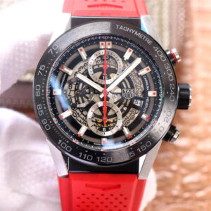 Replica TAG Heuer Carrera CAR2A1Z.FT6050 XF Factory Red Strap