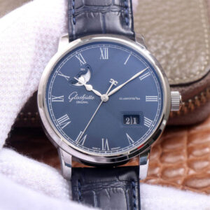 Replica Glashutte Senator 1-36-04 V9 Factory Blue Strap